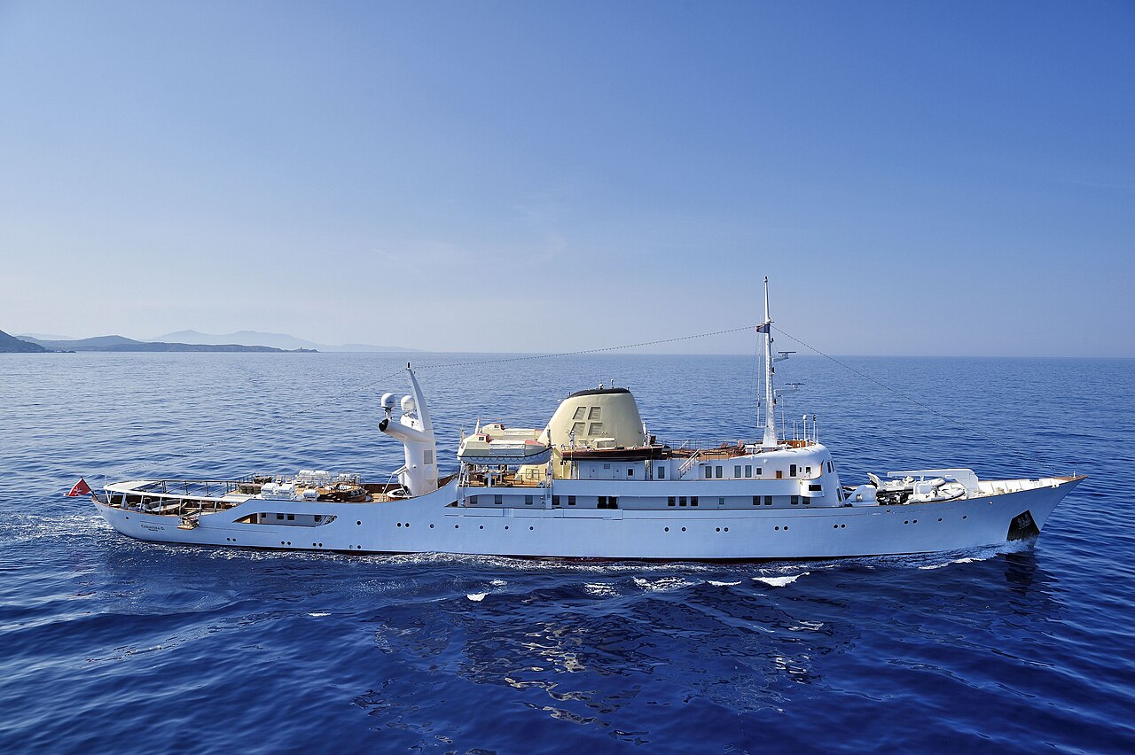 Christina O boat experience in Tanjung Leman