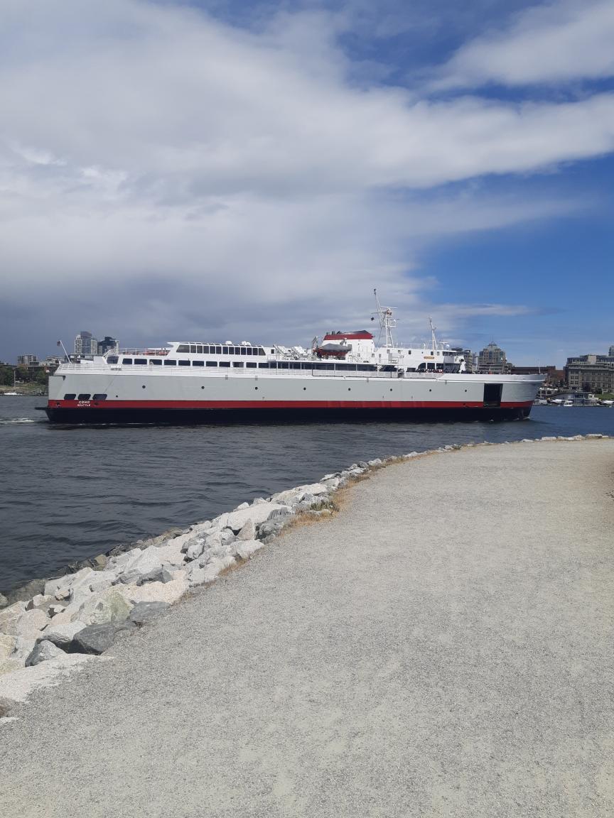 MV Coho boat experience in Merang Jetty